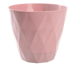 Flower pot VIOLET HOUSE 0199 PRIZMA PINK д/квітів із внут.зливом води 3 л.