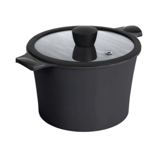 Каструля RINGEL Zitrone Black 24x16.2 см (5.8л) з кришкою RG-2108-24/2 BL