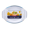 Форма с/к PYREX Irresistible форма скл. овал 30х21х7см (2,0л)