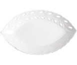 Блюдо LED LEAF LACE / овал. 30х19 см