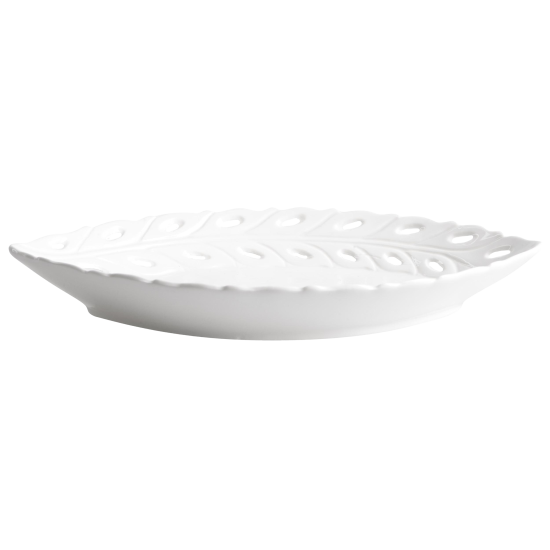 Блюдо LED LEAF LACE / овал. 30х19 см