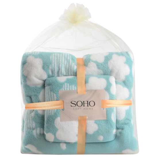 Текстиль банний SOHO Наб. руш. 35*75+70*140см, мікроф. Baby