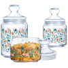 Банка LUMINARC CLUB ROSSARY /НАБІР/3х0.5, 0.75, 1 л