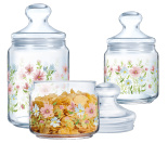 Банка LUMINARC CLUB THE CUTE /НАБІР/3х0.5, 0.75, 1 л