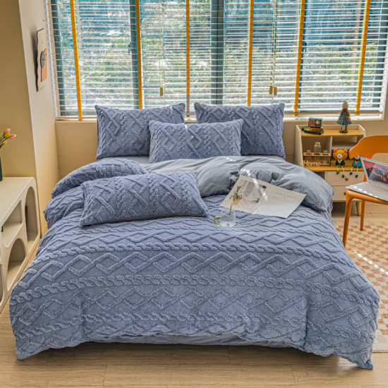 Текстиль для дому SOHO Наб. Ковдра 200*220 см+2 нав. 50*70 см Romance Blue