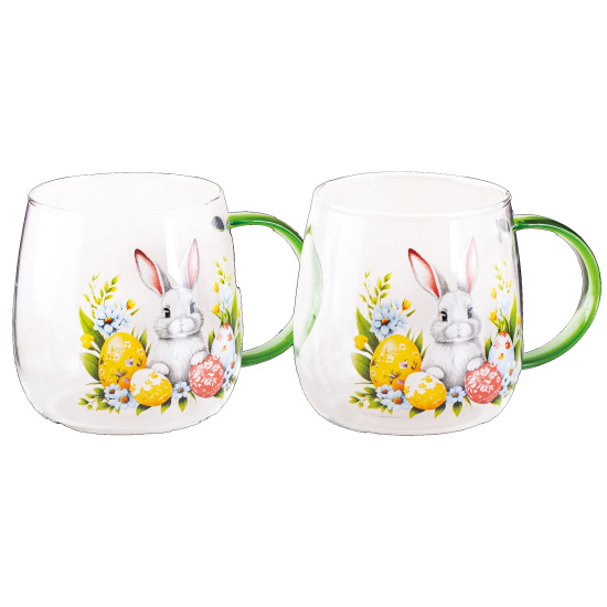 Чашка VIVA EASTER RABBIT B /НАБІР/ 2X420 мл / в уп.