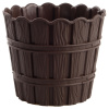Горщик для квітів VIOLET HOUSE 1054 BAMBOO COFFEE із дренажем 1.2 л.