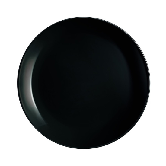 Тарілка LUMINARC DIWALI BLACK /19 см/десерт.