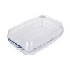 Каструля с/к PYREX кастрюля склян. прямокут. 5.2л (2.6л+2.6л) упак