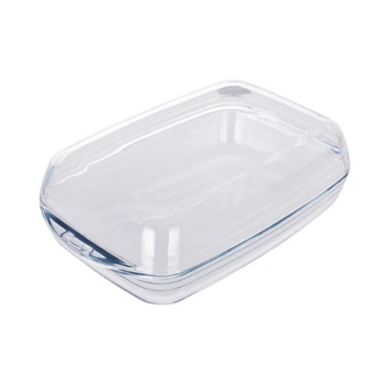 Каструля с/к PYREX кастрюля склян. прямокут. 5.2л (2.6л+2.6л) упак