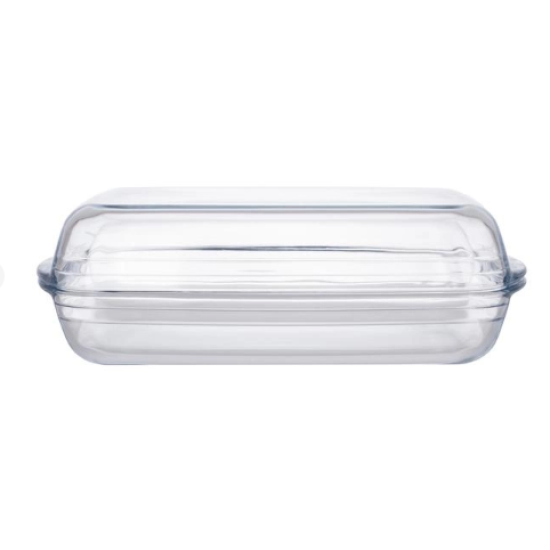 Каструля с/к PYREX кастрюля склян. прямокут. 5.2л (2.6л+2.6л) упак