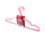 Вешалка IDEA HOME д/од. мет. в силіконі 39,4*21 см (8 шт) Pink