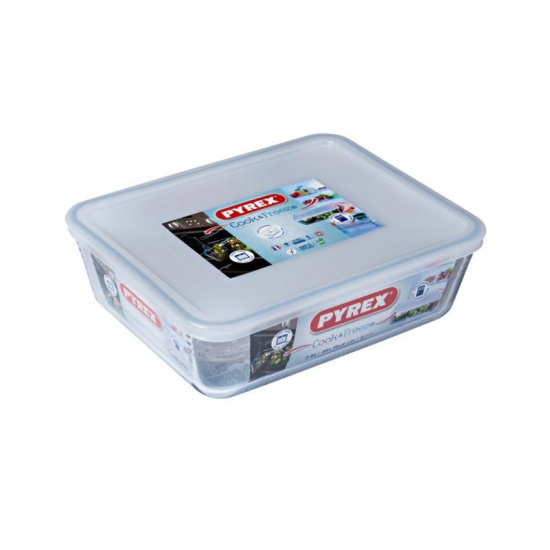 Форма с/к PYREX Cook&Freez з криш прямокут 25х19х8 (2.6л)