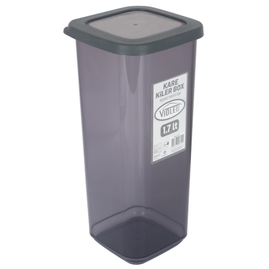 контейнер пл. VIOLET HOUSE 0311 Transparent Black д/сип. 1.7 л