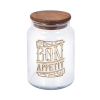 Банка HEREVIN Bon Appetit з дерев. кришкою 0.89 л