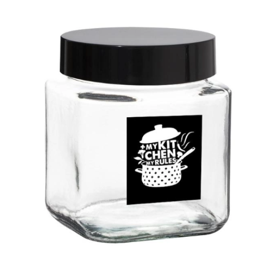 Банка HEREVIN My Kitchen квадратна 1 л