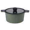 Каструля RINGEL Zitrone Olive 24x12 см (4.2л) з кришкою RG-2108-24/1/OL