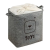 Корзина IDEA HOME LY-02 квад. ткан. з/кр Toys 40х50х50 см