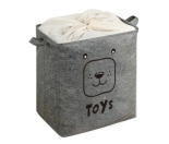 Корзина IDEA HOME LY-02 квад. ткан. з/кр Toys 40х50х50 см