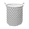 Корзина IDEA HOME LY-04 круг. ткан. з/кр Arrows 40х50 см