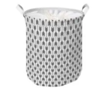 Корзина IDEA HOME LY-04 круг. ткан. з/кр Arrows 40х50 см