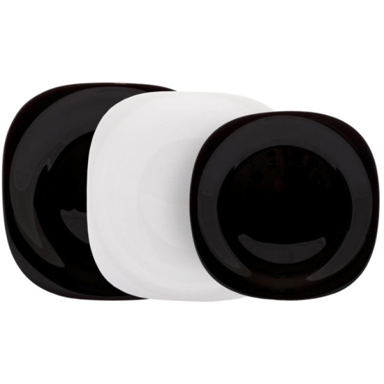 Сервіз LUMINARC CARINE WHITE&BLACK / 18 пр.