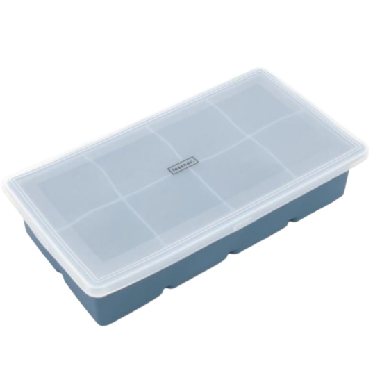 Lessner.Sky Blue.Форма для льоду з кришкою силікон 21,5х11,8х5см 10311