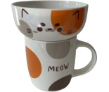 Набір посуду дит. Limited Edition HAPPY CAT /НАБІР/ 2 пр. / в упаковці
