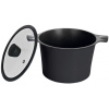 Каструля RINGEL Zitrone Black 24x16.2 см (5.8л) з кришкою RG-2108-24/2 BL
