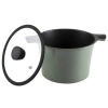 Каструля RINGEL Zitrone Olive висока (5.8л) 24x16.2 з кришкою RG-2108-24/2/OL
