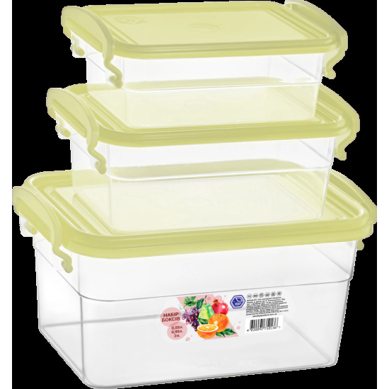 Набір боксів (2+0,95+0,55) (арт.62), "Народний Продукт"