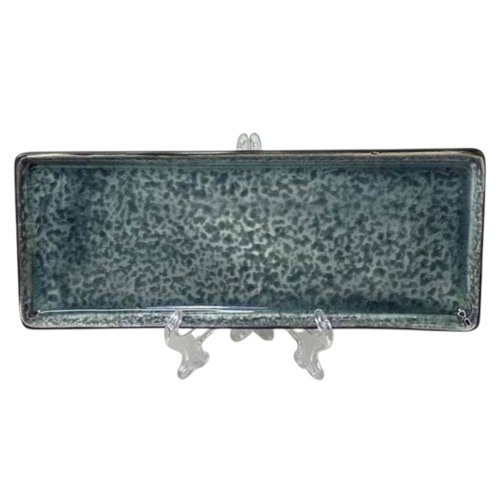 Прямокутна тарілка (блюдо)  29.5*10*1.5cm "Грейсток", 36 шт/ящ, 101-0255