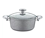 OMS Каструля D=28см / 6,9л (сірий) (OMS 3110 -28-6,9л-Grey)