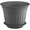 "PLAST ART" (AS-152) Горщик д/квітів з пiдст. "Антiк" 1.75л (40)