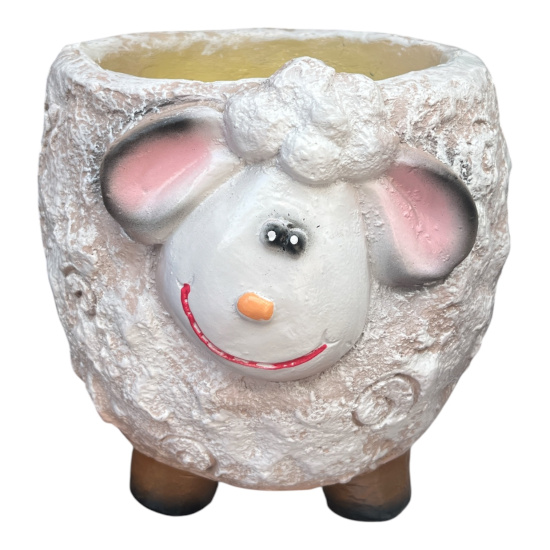 Овечка-горщик (квітн) д.24/в.25см К 3.59