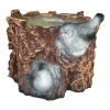Синички з пеньком 15 см К 3.35