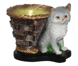 Кіт з кошиком 20см     К 3.45