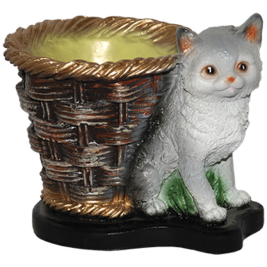 Кіт з кошиком 20см     К 3.45
