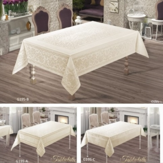 Скатертина тканева150*220 G-195 VIP-Flora кольори в ас.