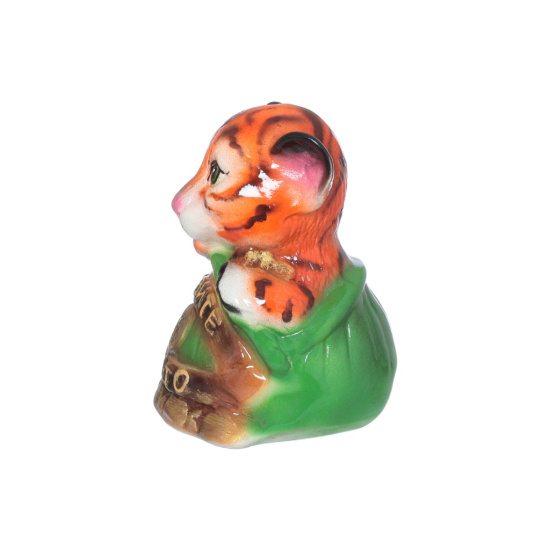 *КОПИЛКА ТИГРЕНОК В КОШЕЛЬКЕ ГЛЯНЕЦ 16*14 СМ (АК-30199)