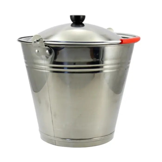 B005-10   Відро з криш. нерж.  10 л 7323930000