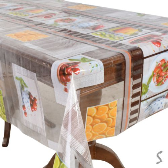 6184 Клейонка ПВХ силікон "France" 1.35*30м