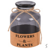 Ваза скляна "Flowers&Plants" 7*15см R35673-BL (40шт)