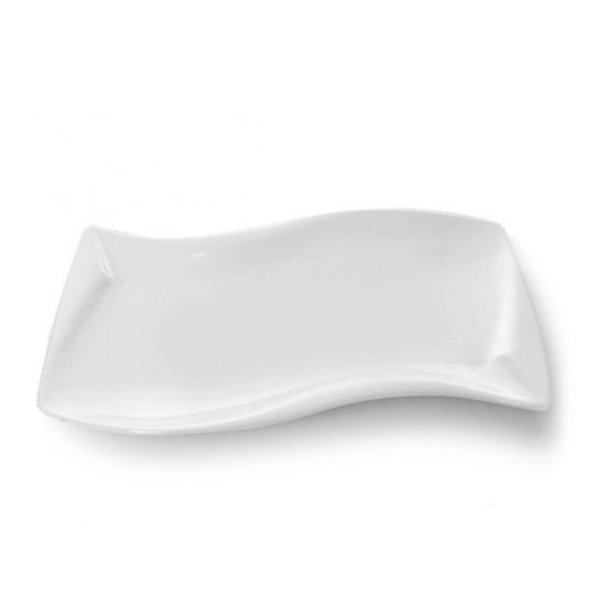 Блюдо фарфор "Хвиля" 12"(30.5*20см) MC2618-12 (30шт)
