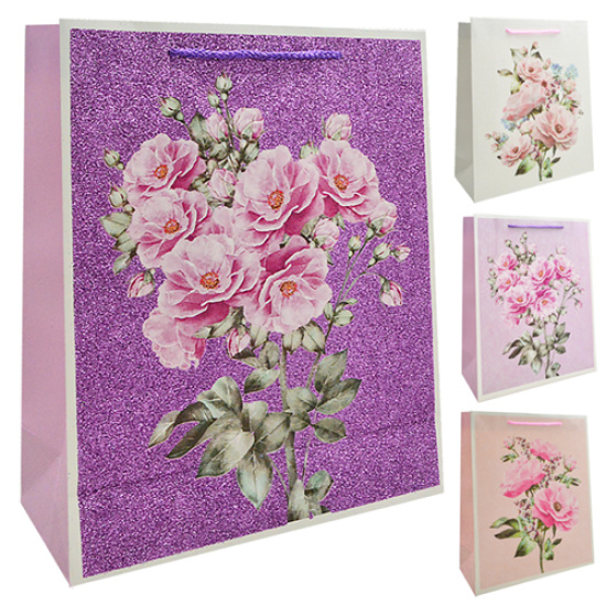 Пакет под. папер. M "Eustoma" 26*10*32см TL00057-M (480шт)