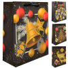 Пакет новор. папер.  L "Christmas bell" 40*55*15см TL00067-XL/TL00064-L (240шт)