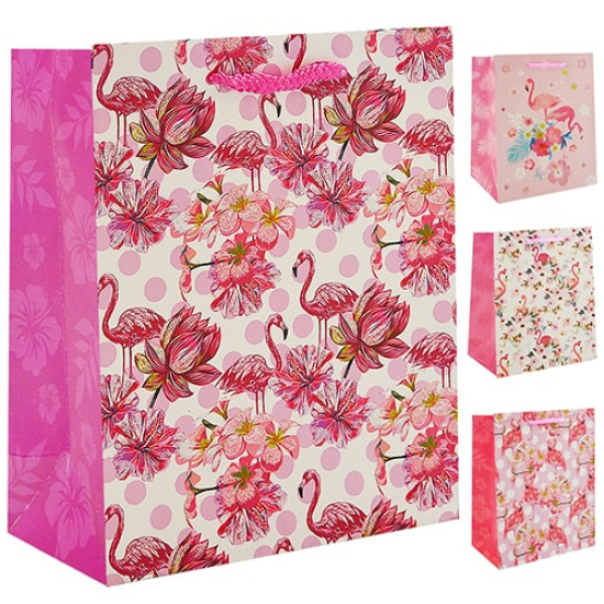 Пакет под. папер. S "Pink flamingo" 18*23*8см TL00050-S (600шт)
