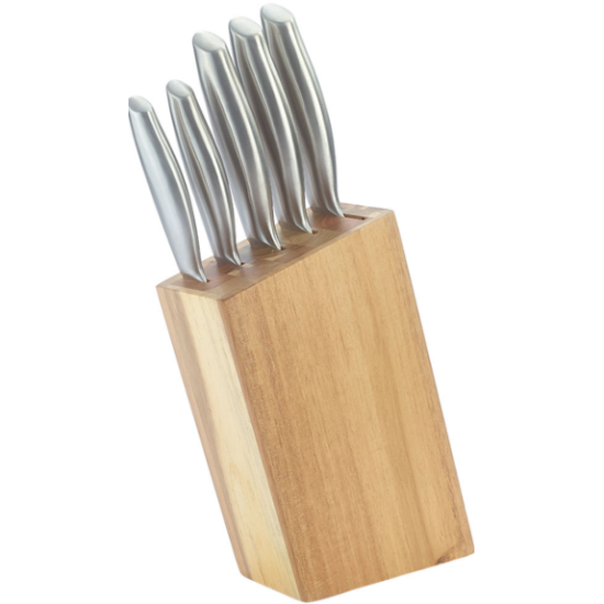 Набір ножів METAL BLOCK PEPPER 6 пр PR-4104