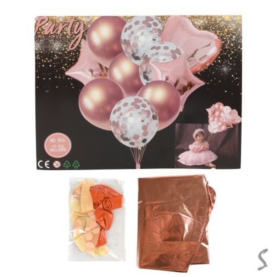 Набір повітряних кульок "Party" 10шт/наб R35137 (500наб)