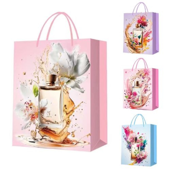 Пакет подарунковий паперовий S "Perfume" 18*23*10см R97022-S (480шт)